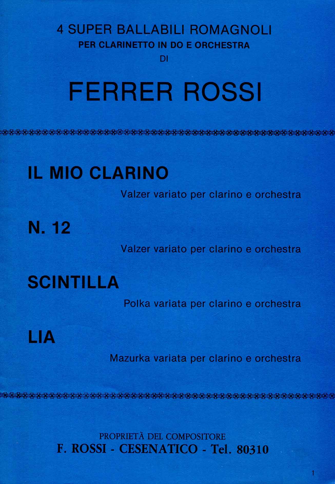 Il mio clarino: valzer variato